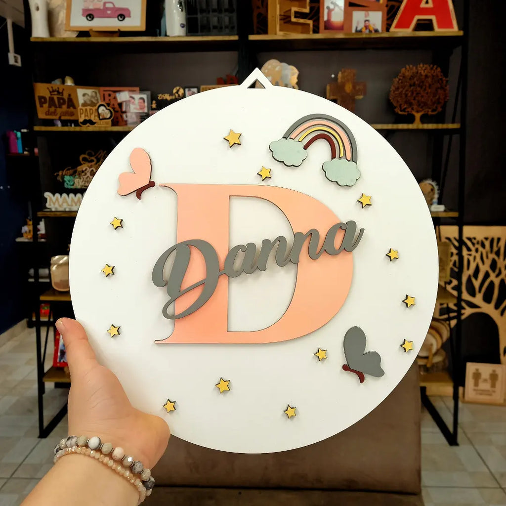 Nursery Name Sign