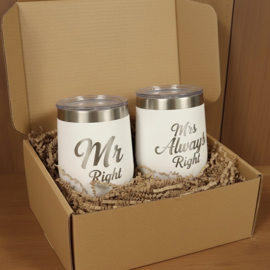 Couple Wine Tumblers