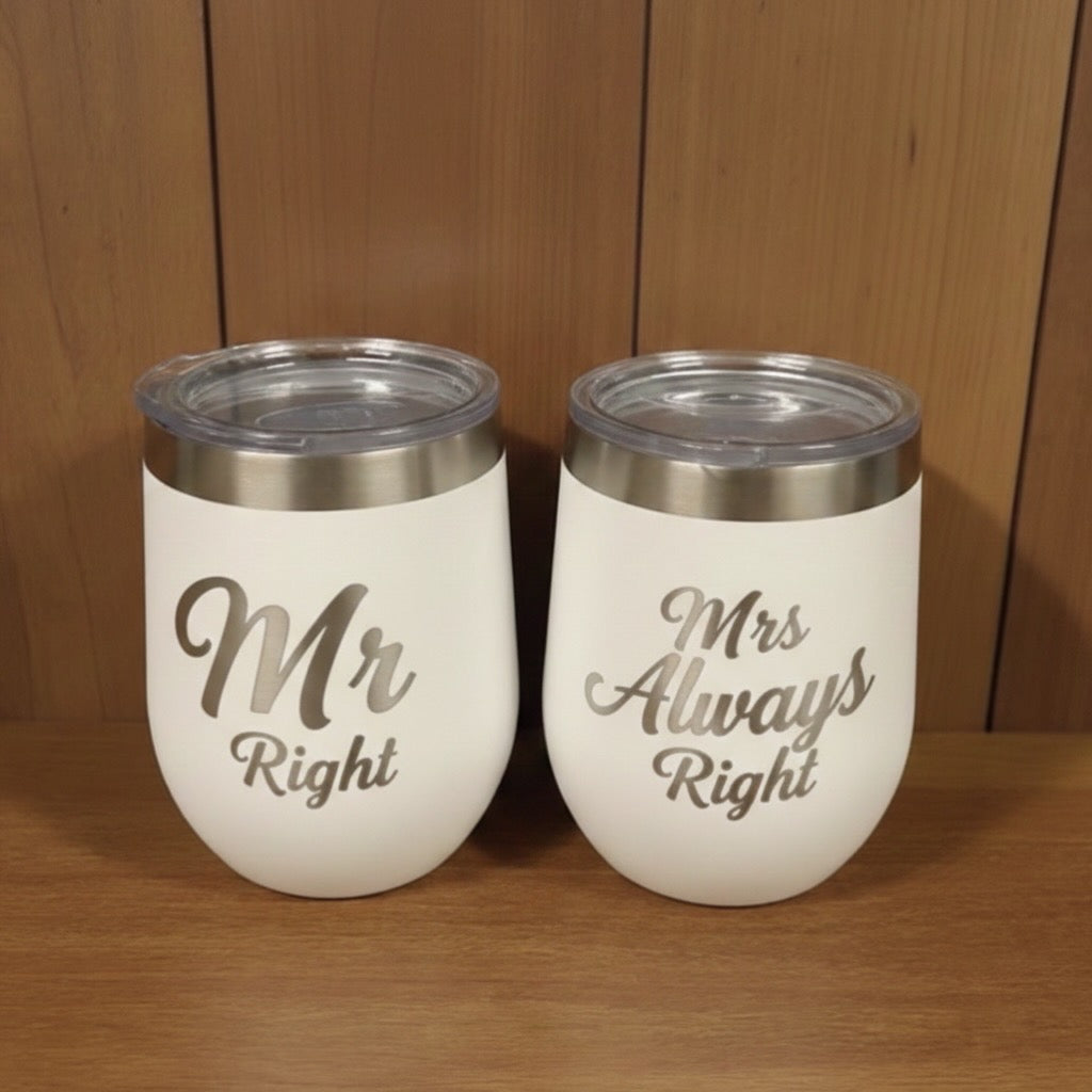Couple Wine Tumblers
