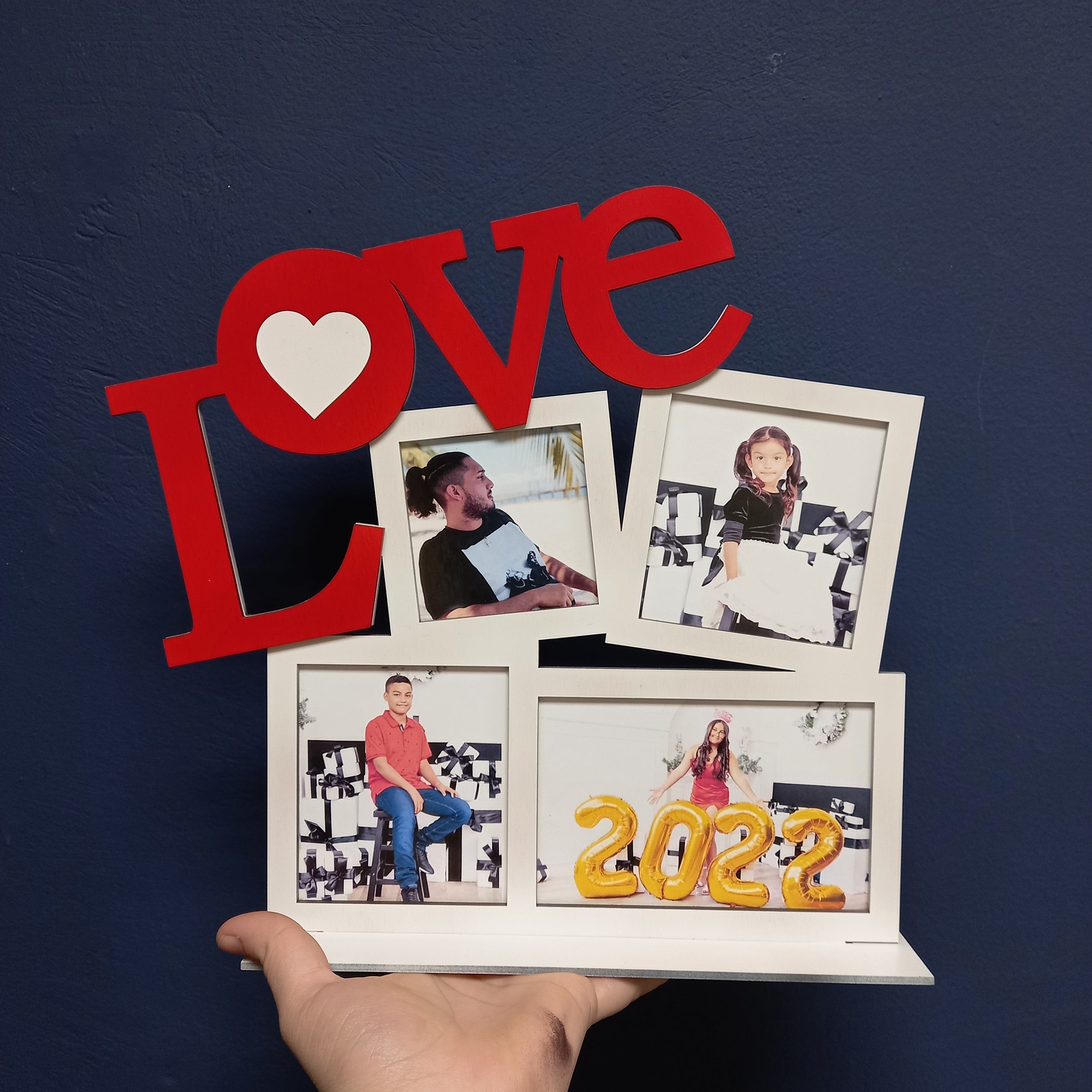 Love Collage Frame