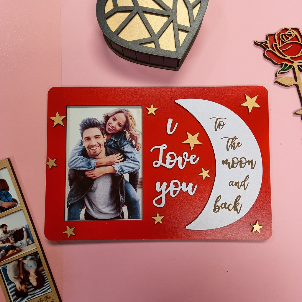 To The Moon and Back Photo Frame