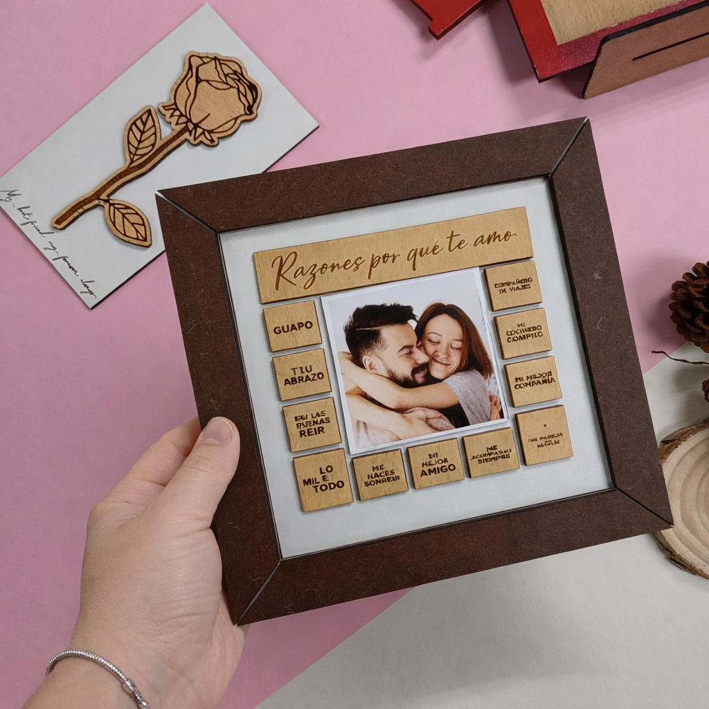 Reasons I Love You Photo Frame